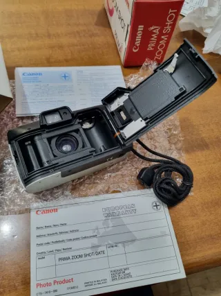 Canon Prima Zoom Shot - Nuova in Scatola (NOS)