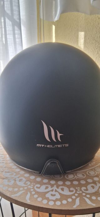 Casco MT Helmets Retro Negro Mate + Visor