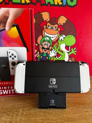 Nintendo Switch OLED Blanca COMO NUEVA