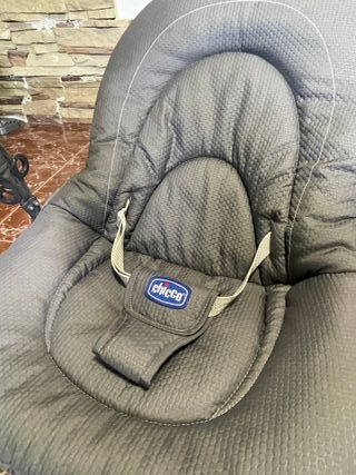 Hamaca bebé Chicco gris