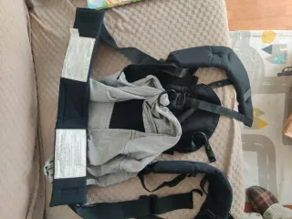 Mochila Portabebés Emeibaby Easy Gris/Negro