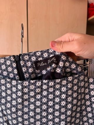 Falda Pilar Prieto Talla 44 Nueva