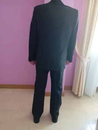 Traje de vestir hombre negro