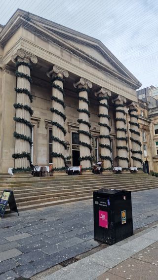 Soporte para auriculares negro