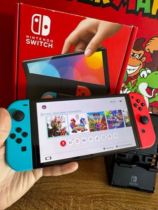 Nintendo Switch OLED 2024 COMO A ESTRENAR