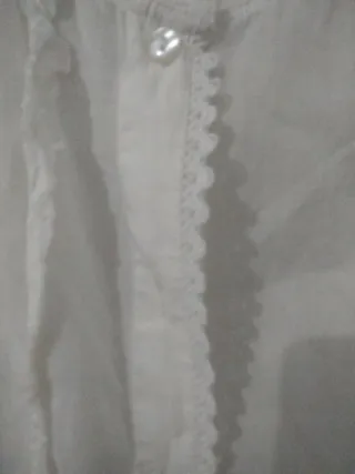 Blusa de verano talla moda blanca