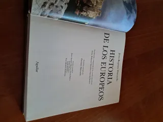 Libro HISTORIA DE LOS EUROPEOS de Aguilar