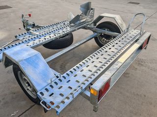 Alquiler remolque transversal para 2 motos