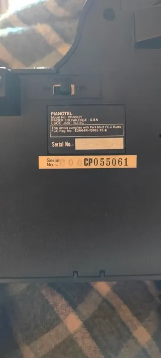 Telefono fijo pianotel