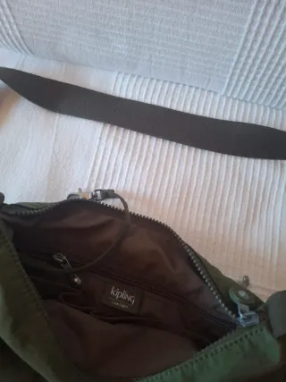 Bolso Kipling Verde Militar