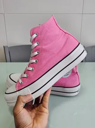 Converse Chuck Taylor Plataforma Rosa