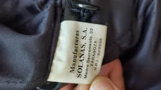 Chaqueta de Piel Negra