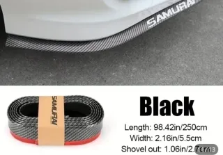 Spoiler Coche Samurai Negro 250cm
