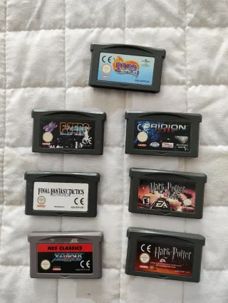 Lote Juegos Game Boy Advance