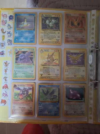 Álbum Pokémon 1996 Pikachu
