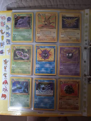 Álbum Pokémon 1996 Pikachu
