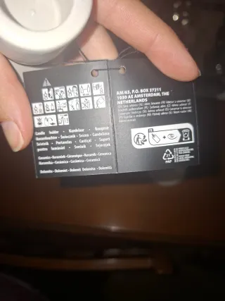 Candelabri in ceramica beige