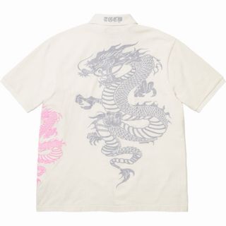 Supreme ポロシャツ The Great China Wall ホワイト Supreme The Great China Wall Dragon Polo White de segunda mano por