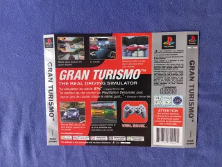 Gran Turismo PS1 - Carátula Trasera