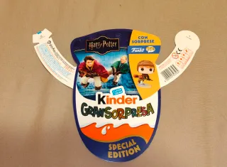 Coccarda Uovo Kinder Gran Sorpresa Harry Potter