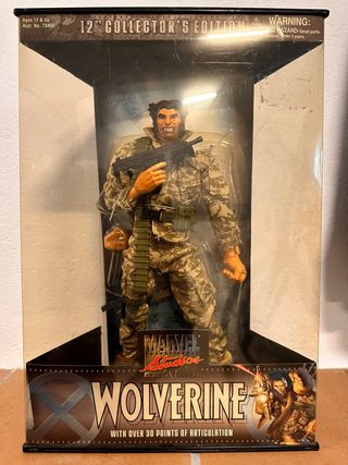 Figura Wolverine 12 Edición Coleccionista Marvel