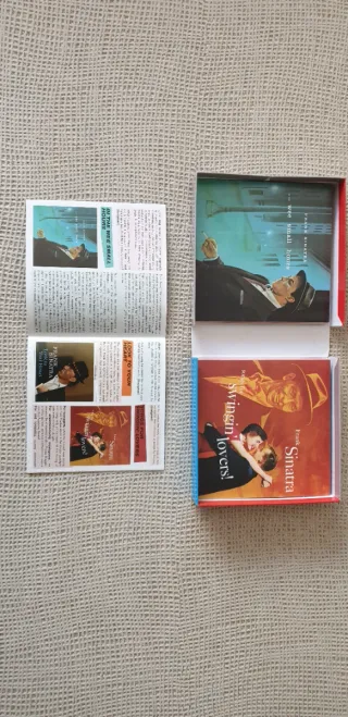 Lote CDs Frank Sinatra Masterworks 1954-61