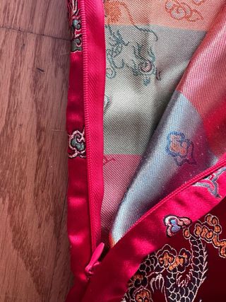 Disfraz vestido Chino Rojo Niña