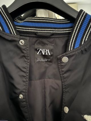 Zara Giacca Varsity Exploring The Absence L