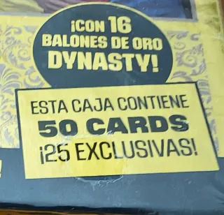 Caja Adrenalyn XL Dynasty 2024-25, precintada