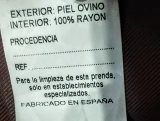 Giacca in pelle marrone da donna