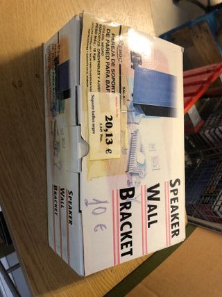 Pareja Soportes Pared Negro