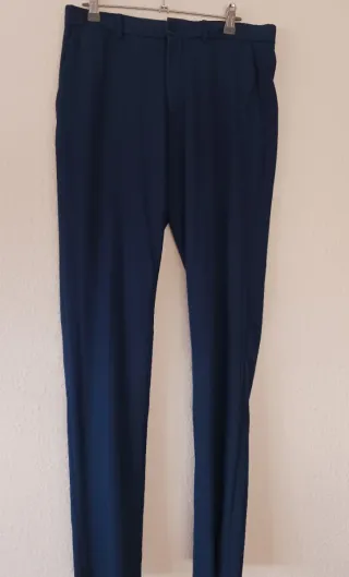 Traje de caballero Zara azul