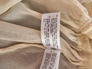 Blusa Zara Volantes Encaje Talla M