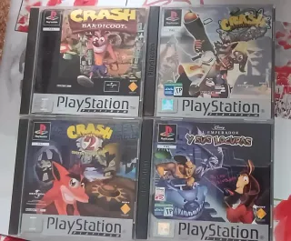 Crash Bandicoot 1, 2, 3 y Emperador Locuras
