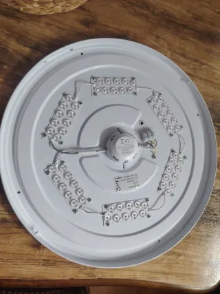 Plafón LED redondo luz blanca