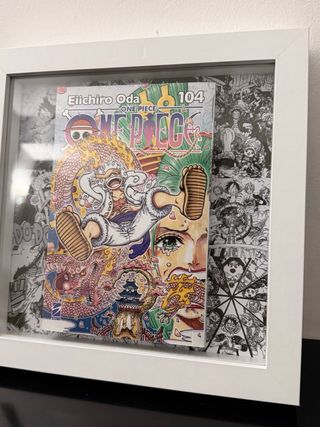 Cornice con Manga One Piece 104