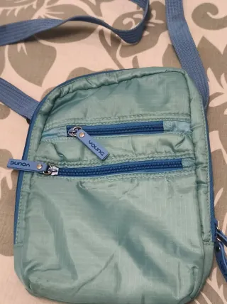 Bolso bandolera Young (Nivea) azul y verde azulado