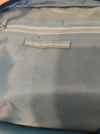 Bolso bandolera Young (Nivea) azul y verde azulado