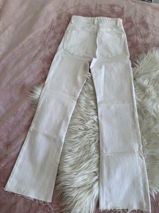 Pantalón Salsa Blanco Talle Alto