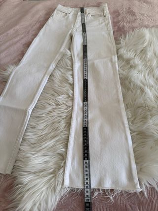 Pantalón Salsa Blanco Talle Alto