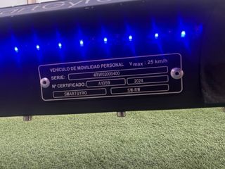Patinete smartgyro roadway con placa identificadoi
