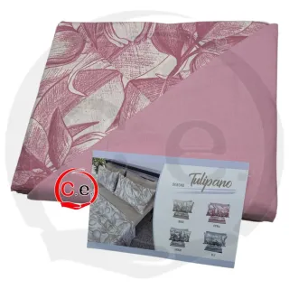Completo Lenzuola 4 Federe Tulipano