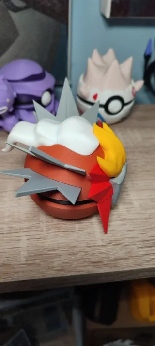 Figura Entei Pokeball Pokemon