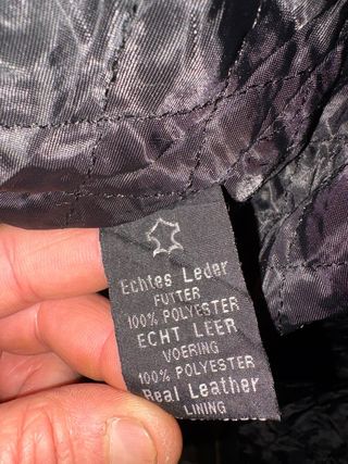 Giacca donna in vera pelle morbida vintage