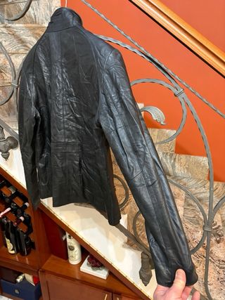 Giacca donna in vera pelle morbida vintage