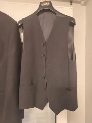 Chaleco traje hombre MARF gris talla M