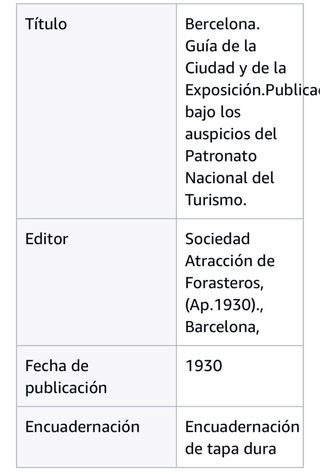 Guia de la ciudad y de la Exposicion 1929