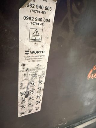 Andamio europeo Wurth