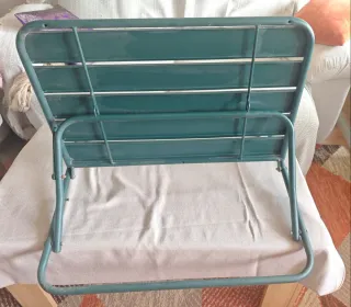 Tavolo da Giardino Sospeso in Acciaio Pieghevole * Regalo libro