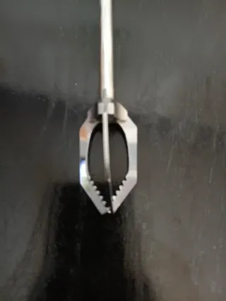 Pinza para hielo acero inoxidable